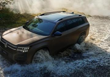 V6 остался в прошлом, как и привычные ручки открывания дверей. Volkswagen начал продажи нового Teramont в Китае