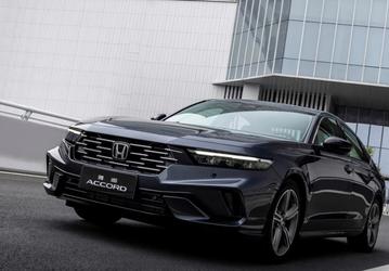 Новейший Honda Accord 2025 — дешевле $25 000: изначально вышла только бензиновая версия, опубликованы первые фото черного седана
