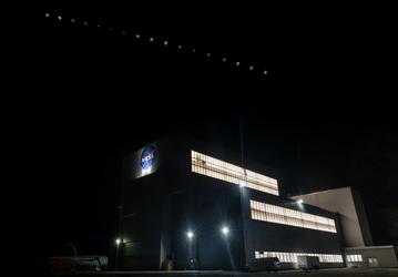 NASA зафиксировало «кровавую луну» во время полного затмения в Огайо