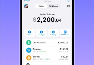 В Wallet вTelegram появилась поддержка Ethereum, Solana, Dogecoin и других популярных криптовалют