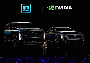 General Motors переходит на чипы и программное обеспечение Nvidia