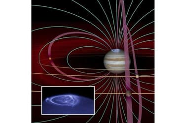 Новое исследование миссии Juno раскрыло динамику электронов вблизи вулканической Ио