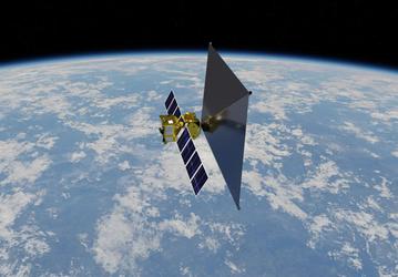 Spaceo и ESA объединили усилия: началась работа над надувным космическим парусом SWIFT, который выведет спутники с орбиты в 10 раз быстрее 