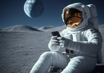 На Луне теперь ловит 4G: Nokia и NASA доставили интернет на спутник