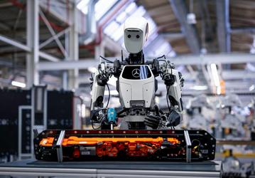 Будущее наступило: на заводе Mercedes-Benz уже трудятся человекоподобные роботы
