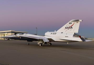 NASA успешно испытало систему автоматического контроля скорости для сверхзвукового X-59