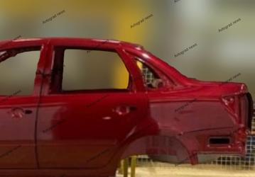 Lada Granta примерила новый цвет: машину сняли на фото