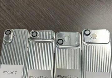 Все готовятся к производству iPhone 17, iPhone 17 Air, iPhone 17 Pro и iPhone 17 Pro Max с новым дизайном: появилось фото макетов — такие используют производители аксессуаров