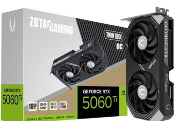 Новейшая видеокарта Nvidia за 430 долларов с 16 ГБ памяти GDDR7, совместимая со старыми блоками питания. Качественные изображения GeForce RTX 5060 Ti