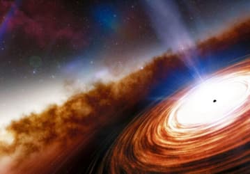 Астрофизики раскрыли аномалию в NRAO 530: сверхмассивная чёрная дыра создала рекордно мощное магнитное поле, закрутившее джет в спираль