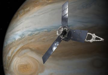 Юпитер атакует: космический аппарат Juno пережил два удара радиации за один пролёт над Юпитером