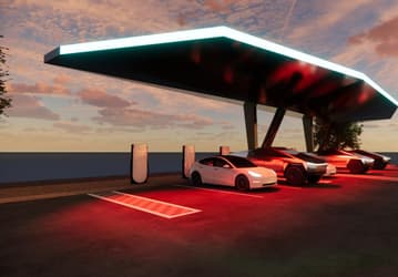 Tesla вспомнила про Розуэлльский инцидент: в США построят очень необычную зарядную станцию для электромобилей — в духе НЛО