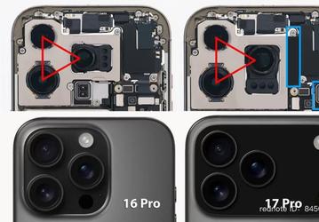 Появились изображения внутренностей iPhone 17 Pro, а также чехлов для iPhone 17 Pro Max