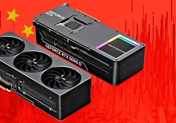 Китайские геймеры могут лишиться самой мощной видеокарты из-за США. Nvidia приостановила поставки GeForce RTX 5090D, хотя официально запрета нет