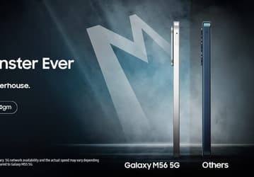 Самый тонкий монстр Samsung. Galaxy M56 похвастается тонкостью и лёгкостью, но похвастается ли автономностью?