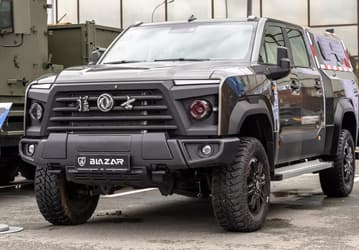 «Китайский Hummer» с могучим дизелем Cummins будут выпускать в России: Dongfeng Mengshi MS600 — очень мощный пикап для российских дорог