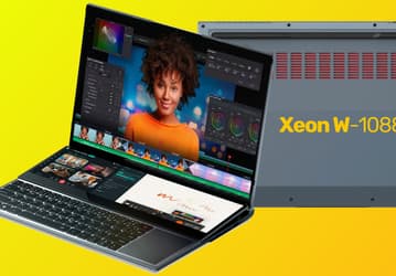 Старый 14-нанометровый Xeon, но два экрана и цена менее 900 долларов. Представлен необычный ноутбук N-one Nbook Fly