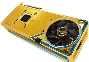Стартовали продажи золотой GeForce RTX 5090. Asus ROG Astral RTX 5090 Dhahab Edition оценили в 10 тыс. долларов, и в ней реально есть чистое золото