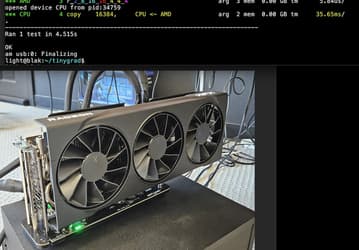 Это считалось невозможным. Специалистам Tiny Corp удалось создать первую в мире внешнюю видеокарту, подключаемую к современным Mac по USB3