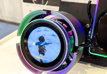 Ocypus показала прототип СЖО Sigma Ultra с вентилятором, экраном и раскрывающимся «соплом» на помпе