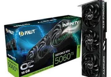М.Видео-Эльдорадо запускает продажи видеокарт Nvidia RTX 5060 от Palit и MSI: от 44 тыс. рублей