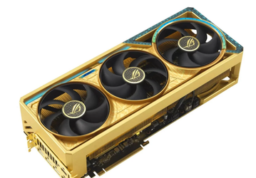 Видеокарта для шейхов: «золотую» Asus GeForce RTX 5080 ROG Astral DHAHAB будут продавать на Ближнем Востоке
