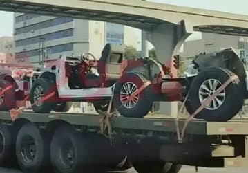 Chery создала первый шестиколёсный автомобиль с несущим кузовом