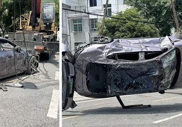 Самый некачественный китайский автомобиль оказался крайне прочным и безопасным. Xiaomi SU7 Max раздавил грузовик, но владелец хочет снова купить такое авто