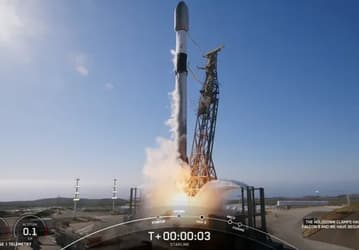 Двигатели Merlin Falcon 9 выдержали 14 стартов: 7000 спутников сети Starlink на орбите и ещё 26 в пути