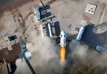 Шесть новых гражданских астронавтов Blue Origin установили личные рекорды в космосе