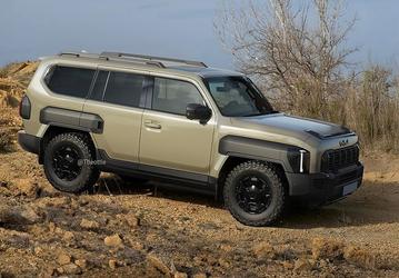 У Kia появится мощный внедорожник — конкурент Toyota Land Cruiser Prado