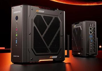 Фирменная материнская плата AMD размером 170 х 170 мм, дискретная видеокарта Radeon RX6600LE и процессор AMD Ryzen 7-7435HS — недорого. Представлен мини-ПК Aoostar Youren Z