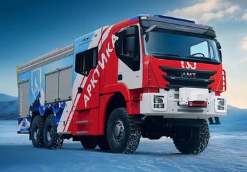 В России начали выпускать внедорожные пожарные грузовики с мотором Iveco