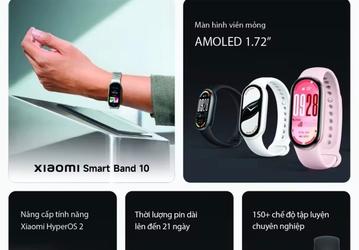 Юбилейный Xiaomi Smart Band 10 появился в онлайновом магазине ещё до официального анонса