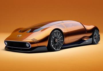Легендарный Mercedes-AMG C111 возвращается в электрическом обличье: тизеры нового 1500-сильного гиперкара