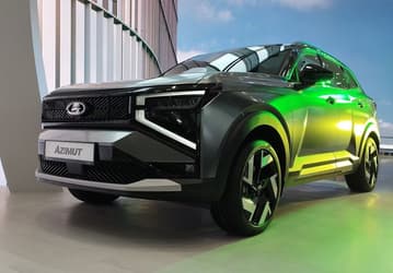 Первый в истории АвтоВАЗа кроссовер Lada Azimut показали в цвете «Булат»