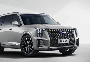 В Россию едет «китайский Cadillac» с «чешуей дракона» — это гибридный GAC GS8 Dragon