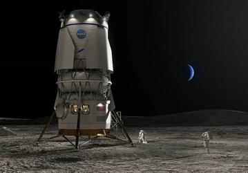 Blue Origin представила лунный грузовик на 30 тонн: к 2030 году запланированы две пилотируемые миссии на Луну