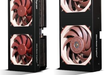 Теперь сверхтихую видеокарту с вентиляторами Noctua можно купить не за все деньги мира, да и толщина тут нормальная. Sycom представила сразу три GeForce Silent Master