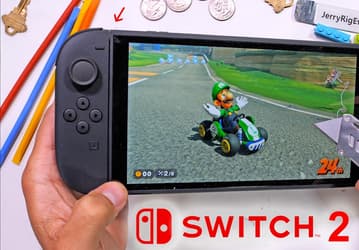 Nintendo Switch 2 гнут, царапают и поджигают. Известный блогер испытал новую консоль на прочность