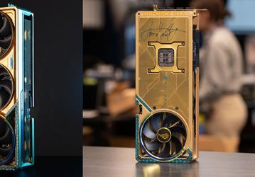 Это самая дорогая GeForce RTX 5090 в мире. Золотую Asus GeForce RTX 5090 Dhahab Edition, подписанную Дженсеном Хуангом, продали за 24 200 долларов