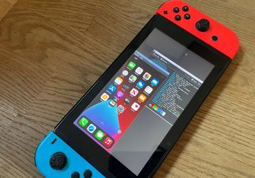 «Самый медленный iPhone в мире». Энтузиаст сумел запустить iOS на Nintendo Switch 