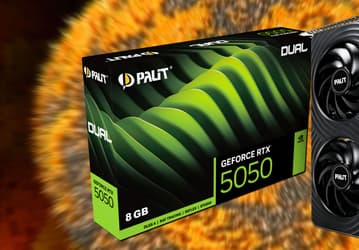 Что ждать от дешевой GeForce RTX 5050? Первый тест показывает, что производительность видеокарты ниже, чем у GeForce RTX 2060