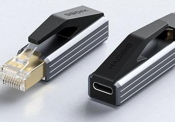 Любой смартфон или ноутбук с USB-C можно подключить к порту RJ45 (до 1 Гбит/с): представлен адаптер от Hagibis