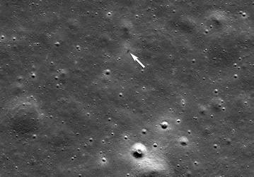 NASA запечатлело последствия крушения японского аппарата Resilience