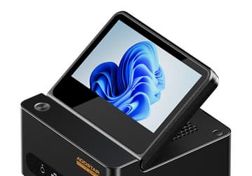 Всего 1,1 литра объема, 16-ядерный Ultra 7 155H и встроенный сенсорный экран: представлены необычные мини-ПК-«раскладушки» Aoostar G-FLIP