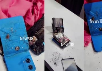 Наделал шуму: новенький смартфон Motorola громко взорвался при зарядке
