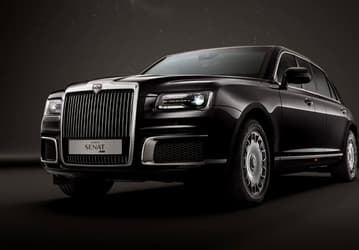 Премиальные российские автомобили Aurus продаются в 100 раз лучше новейшего Lada e-Largus