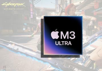 Самый чудовищный чип Apple в Cyberpunk 2077 — это примерно уровень GeForce RTX 5070 Ti. M3 Ultra показывает всю мощь своего iGPU