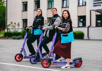 В Тюмени начали следить за порядком на электросамокатах